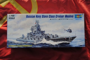 TR05720  Russian Navy Slava Class Cruiser Moskva